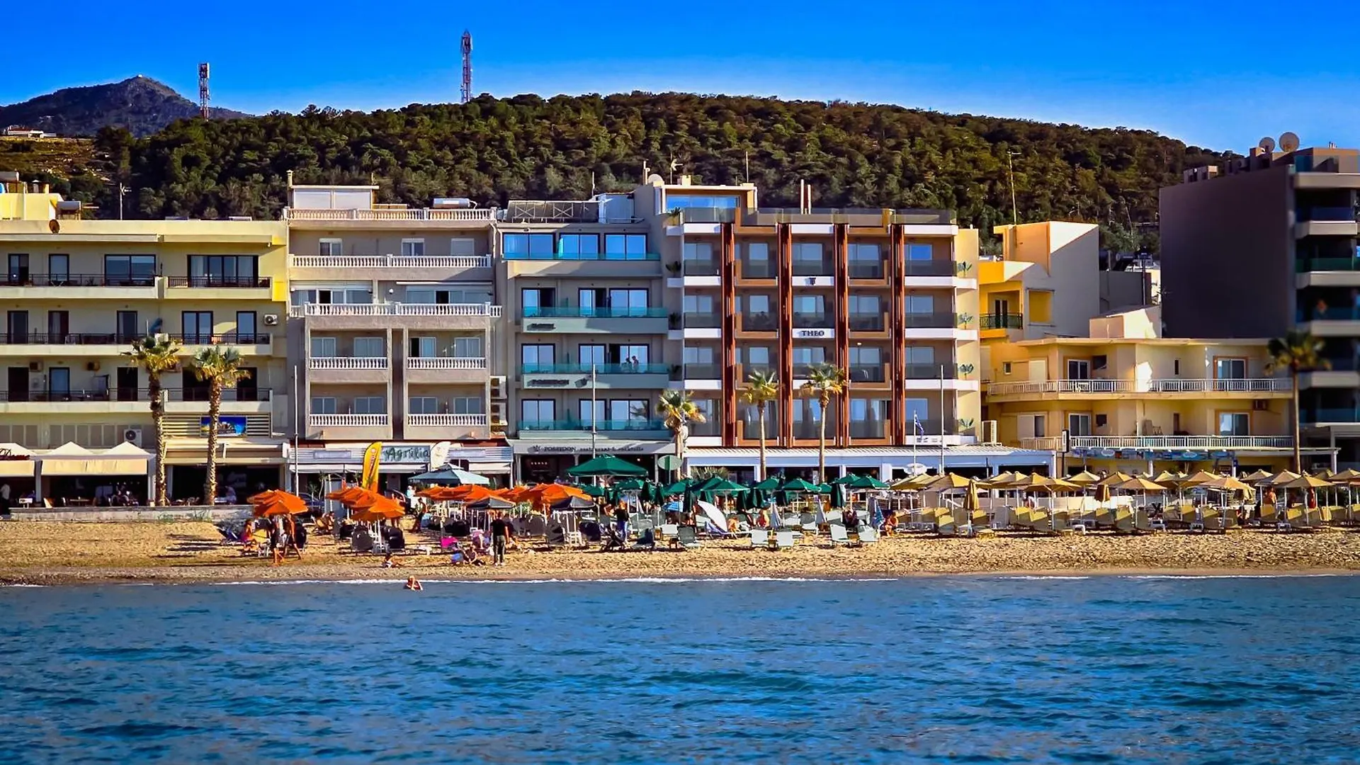 Aparthotel Theo Beach Hotel Apartments Rethymno