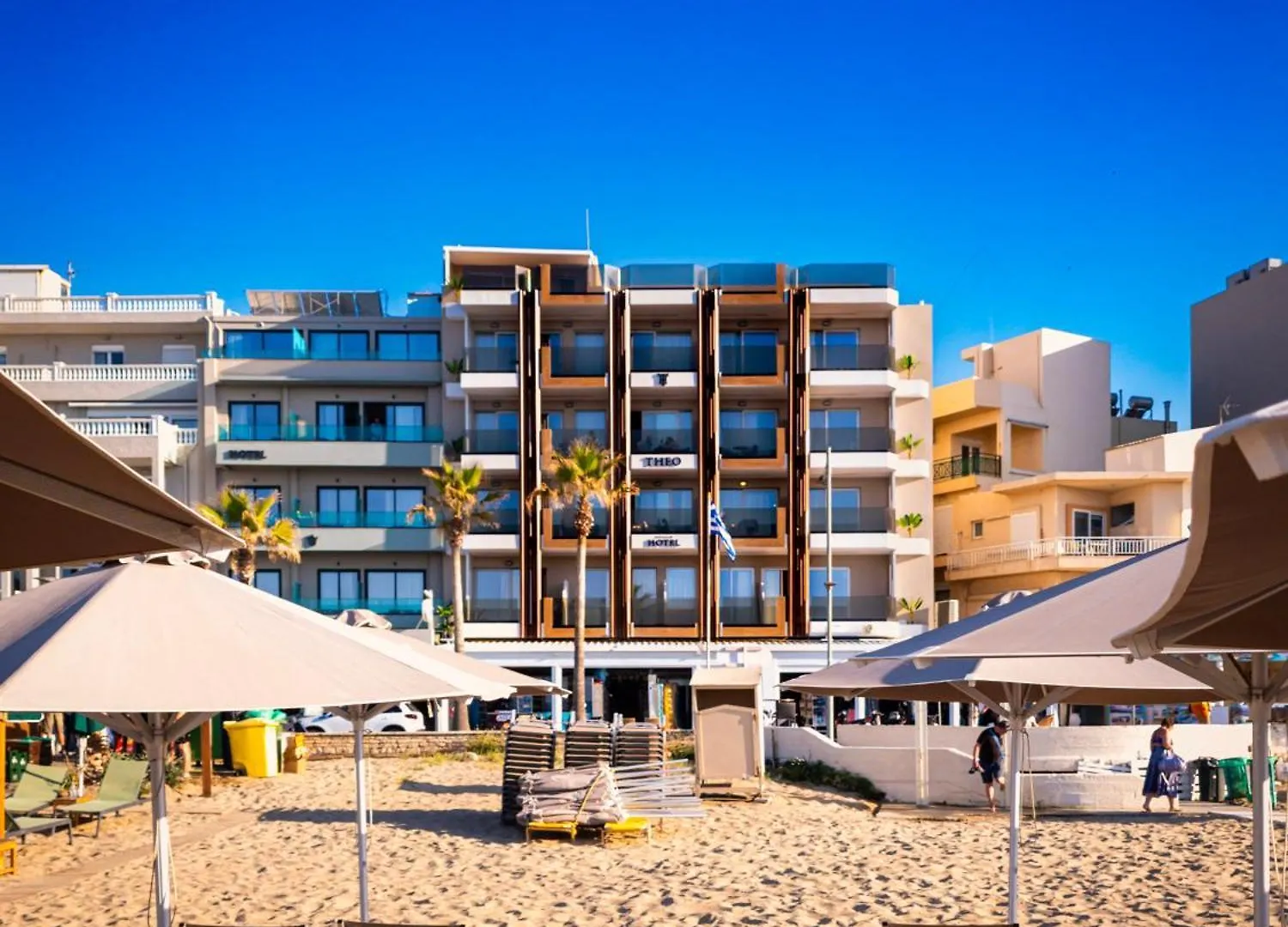 Apart Otel Theo Beach Hotel Apartments Resmo