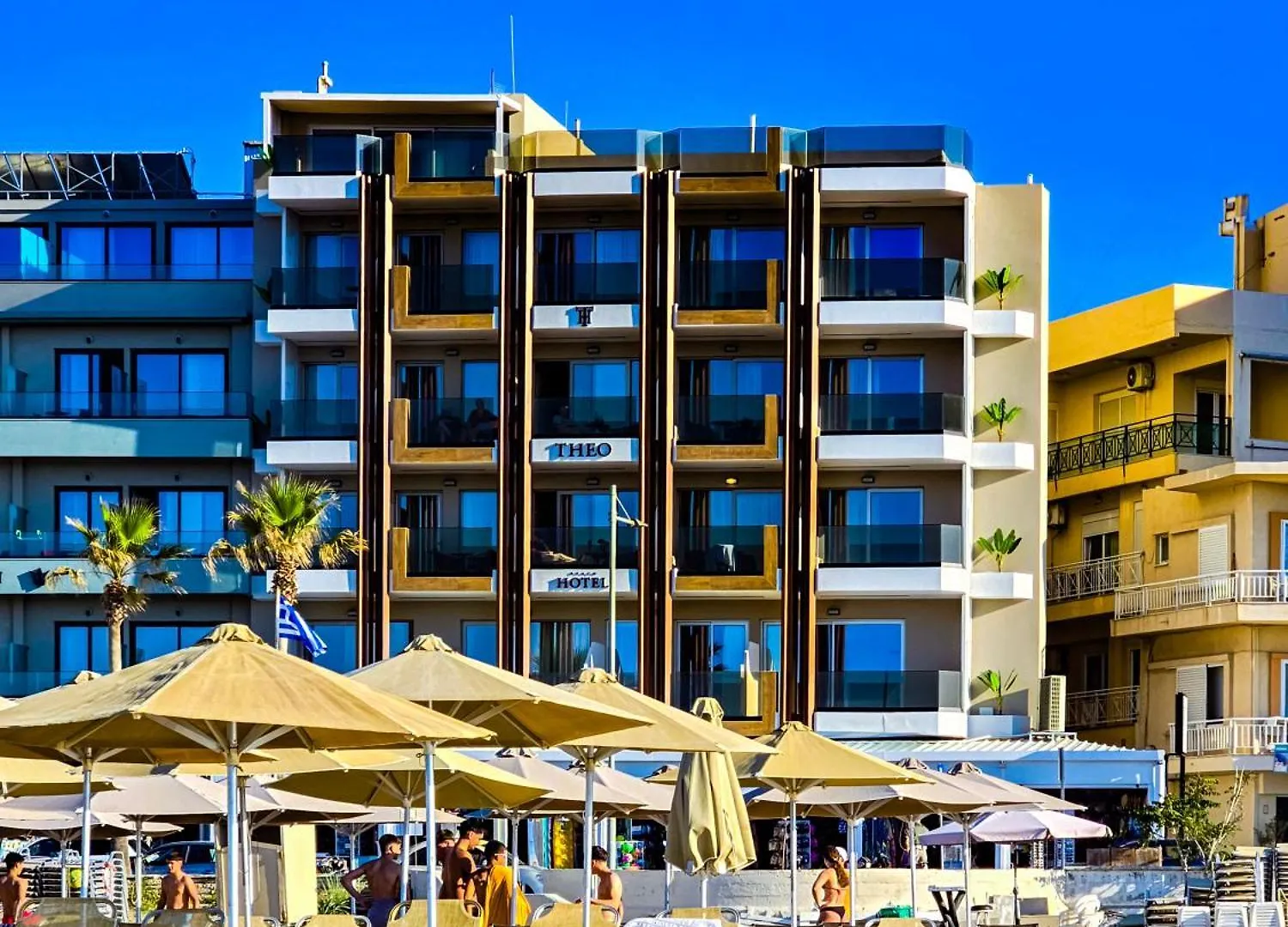 Theo Beach Hotel Apartments Retimno Grecja