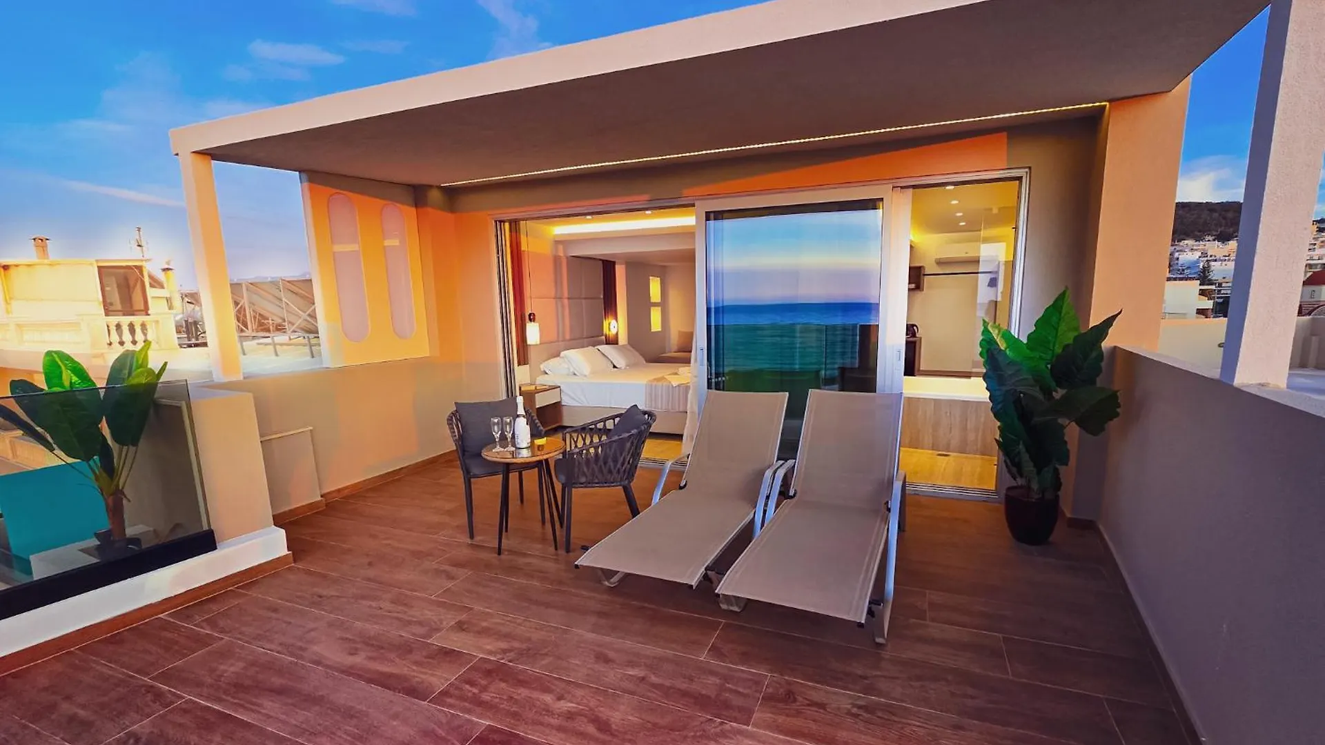 Theo Beach Hotel Apartments Retimno Grecja
